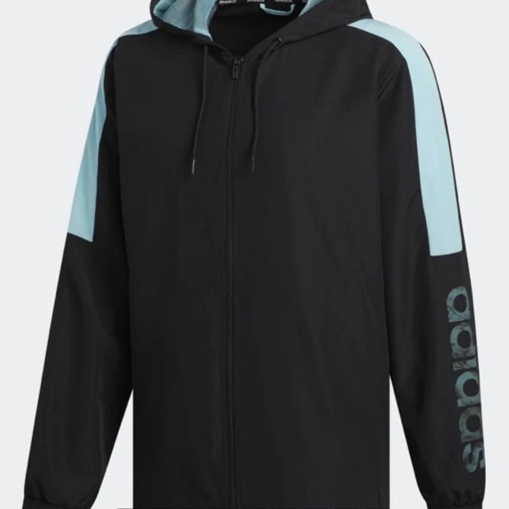 Adidas Mens Primeblue Windbreaker Jacket Mens Md